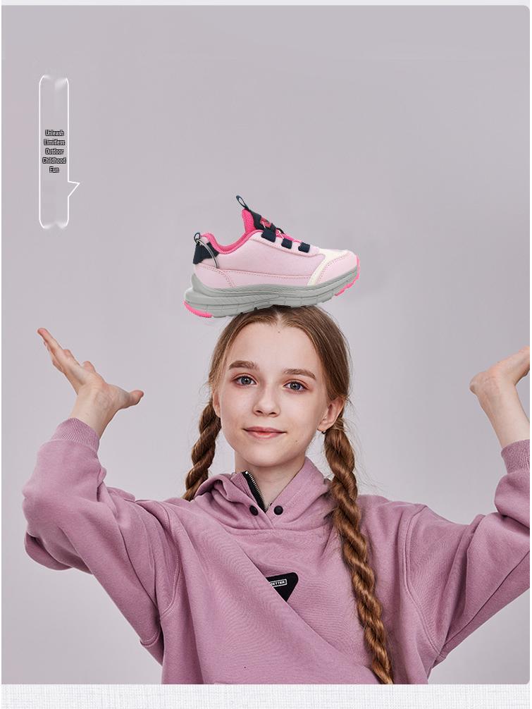 Jeep Kids' Leather Sports Shoes: Fall/Winter 2025 Versatile Trendy Sneakers for Boys & Girls