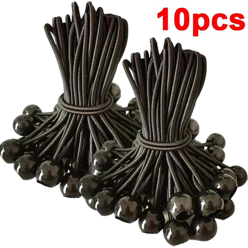 10PCS Elastic Tent Fixed Rope Elastic Band Canvas Awning Fixed Rope Survival Outdoor Camping Accessories