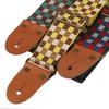 Adjustable Acoustic Guitar Belt Tartan Plaid Guitar Shoulder Strap  Instrument Accessories