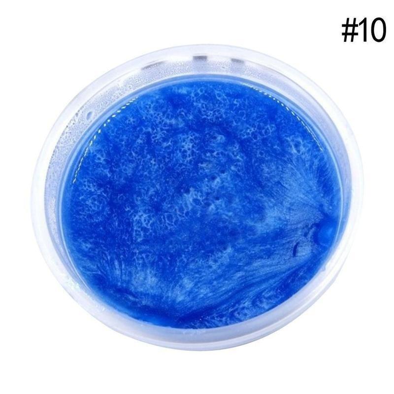 Matte Shimmer  Kids Clay Toy Fluffy Floam Slime Putty Durtend 50ml Scented Stress Relief