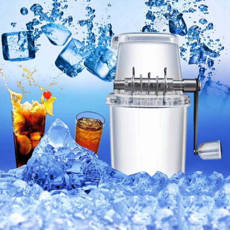 Portable Handheld Ice Crusher With Safety Features And Easy Control For Personal Use