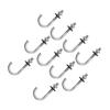 10 PCS J   Hook Stainless Steel Heavy Duty Weather Resistance   Handle Roof Concrete     with Hex Nut for Concrete Applications
