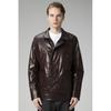 Mens Coat Comfortable Cut Vegetal Genuine Leather Men's Coat