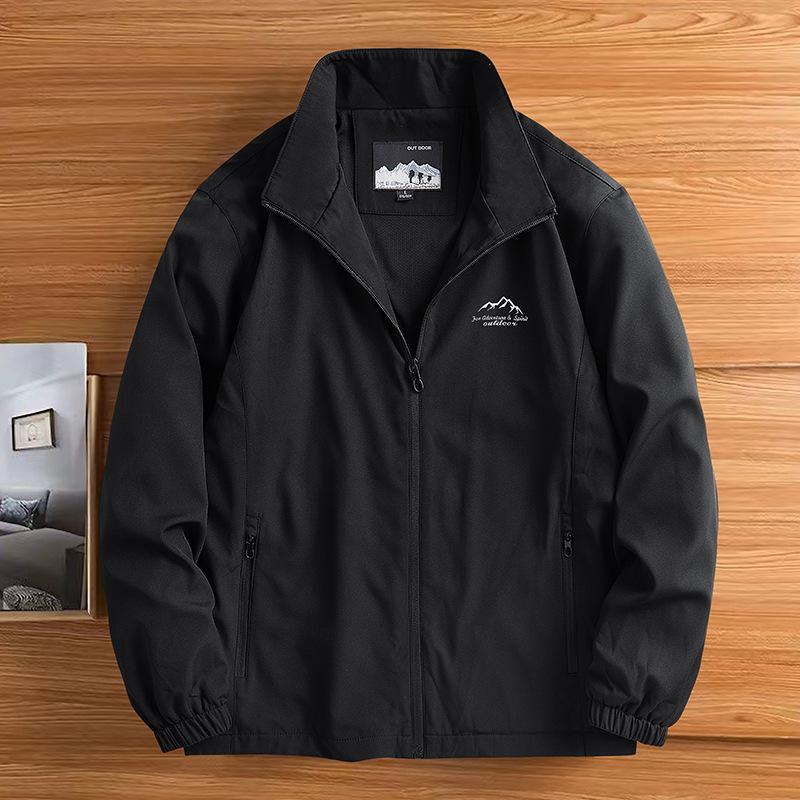 

Весенне-осенняя повседневная куртка-стойка, модная флисовая утепленная куртка, большой размер, свободная, для среднего возраста и молодежи, спортивная мужская одежда 5XL