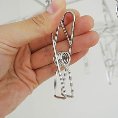 Ohki Seisakusho Laundry Goods Tangle-Resistant Stainless Steel Hanger DL 00381-4