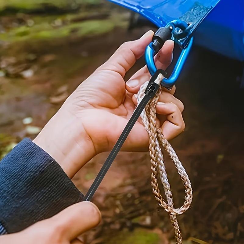 10/50Pcs Bungee Cord With Hooks High Elasticity Expander With Hooks Rubber Tensioner With Hooks For Camping Tarpaulin