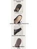 Women's 2025 Summer Mary Jane Mules: French Style Woven Fishnet Closed-Toe Slippers with Soft Sole and Flat Heel