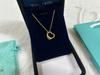 Collar con Colgante de Corazón de Plata de Ley 925 para Mujer Familia T con Diamantes y Esmalte, Cadena Clavicular Azul Clásico, Colgante para Mejor Amiga