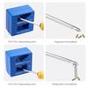 Screwdriver 2 In 1 Magnetizer Demagnetizer Professional Magnetizing Pickup Tool for Screw Driver Drill Bit Hand Tool Parts