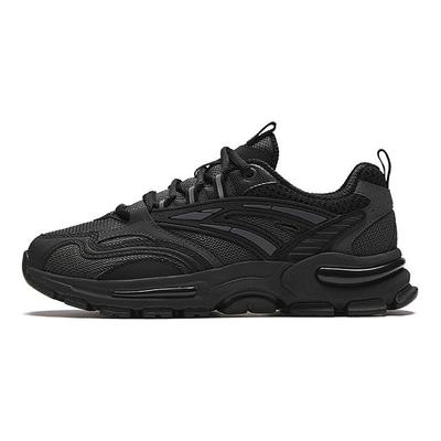 Millennium Shock Absorbing Wear Resistant Low Top Casual Shoes Women Sneakers Black Gray 922418881-4