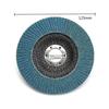 5'' 125mm Metal Sanding Flap Discs Angle Grinder Wheels Blade 40/ 60/80/120grit Flap Sanding Disc Angle Grinder Grinding Wheel