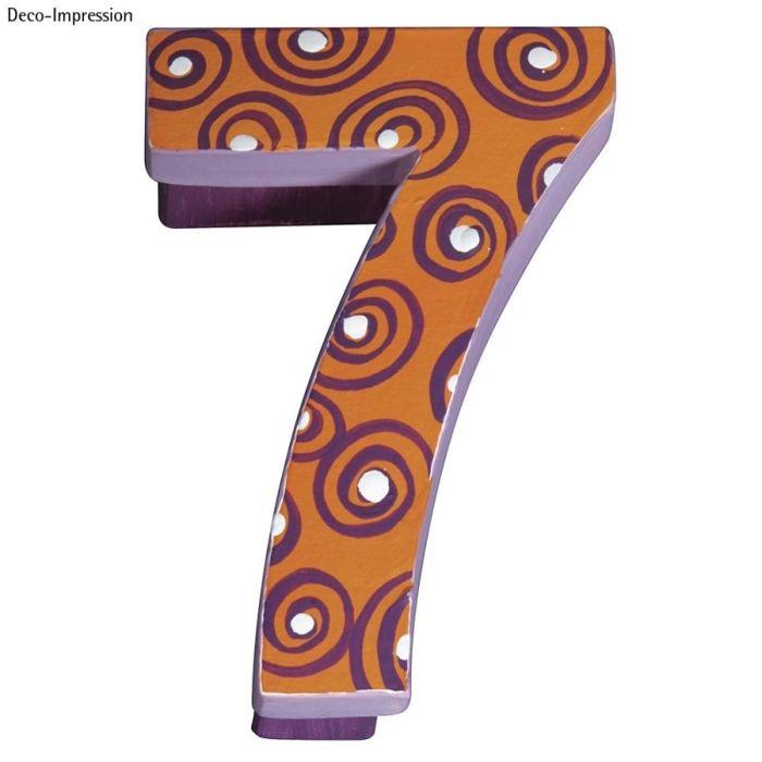 Box chiffres pap. M. 7 FSC Recycled100%, 8x4x12cm