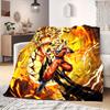 Dragon Ball Z Print Blanket Warm Comfortable Flannel Blanket Suitable for Bedrooms,Sofas, Beds,Chairs,Travel 30