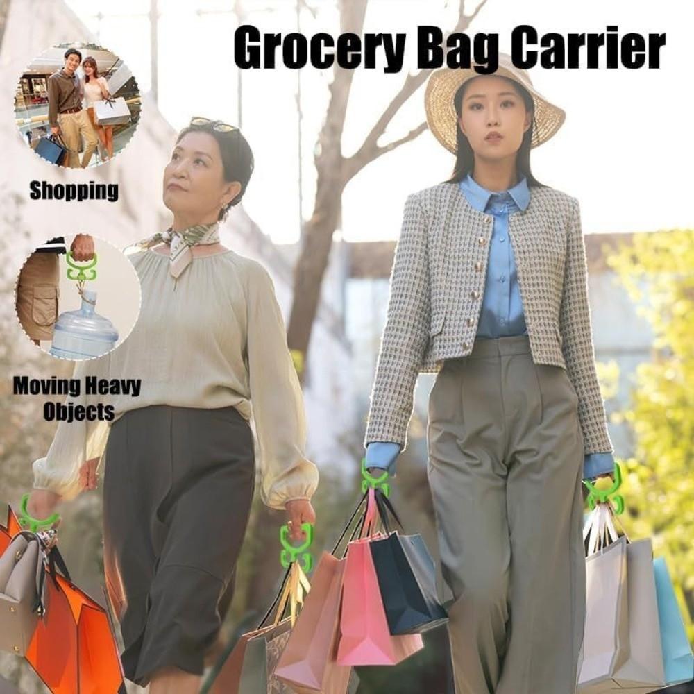 Multi Purpose Handle Holder Carrier Ergonomic Design Self-Locking Bag Holder  Comfortable Use