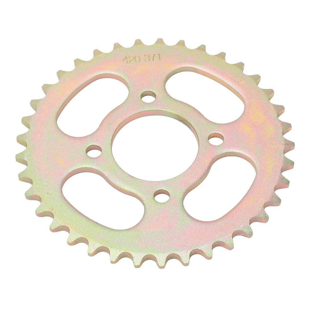 420 37T Motorcycle Chain Sprocket Cog ID 48mm Motorbike Rear Sprocket  ATV Quad Bike