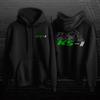 Dla fanów Kawasaki KS-I i KS-II 1987-1989 - Bluza z kapturem na motocykl - Sweter casualowy