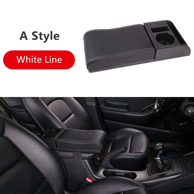 Cuscinetto Scatola Bracciolo Auto per Hyundai IX35 Solaris Accent I30 Tucson Elantra Santa Fe Getz I20 Sonata I40 Knoa I10 Portabicchieri USB Accessori