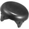 Motoforti Rear Windshield Wiper Arm Nut Cover Cap, for Dodge Grand Caravan 2003-2020, Plastic, No.55077097AC, Black