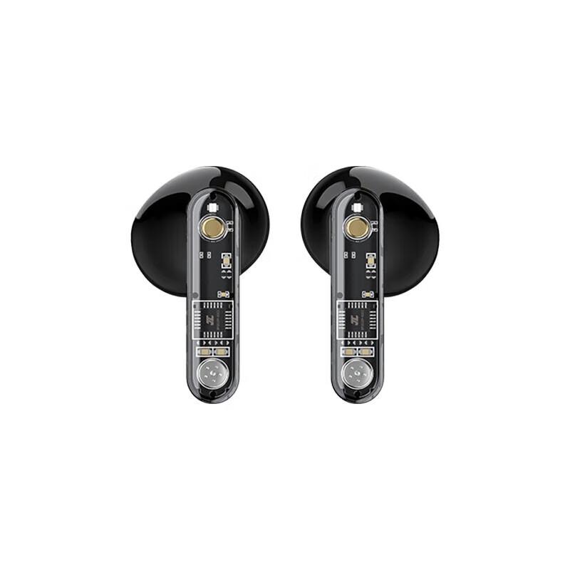 Recci REP-W58 Transparent Mecha Style Semi-In-Ear Bluetooth Earbuds