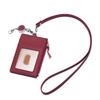 Portable Reel Strap Badge Holder with Lanyard Male Wallet Neck Strap Card Holder  Male