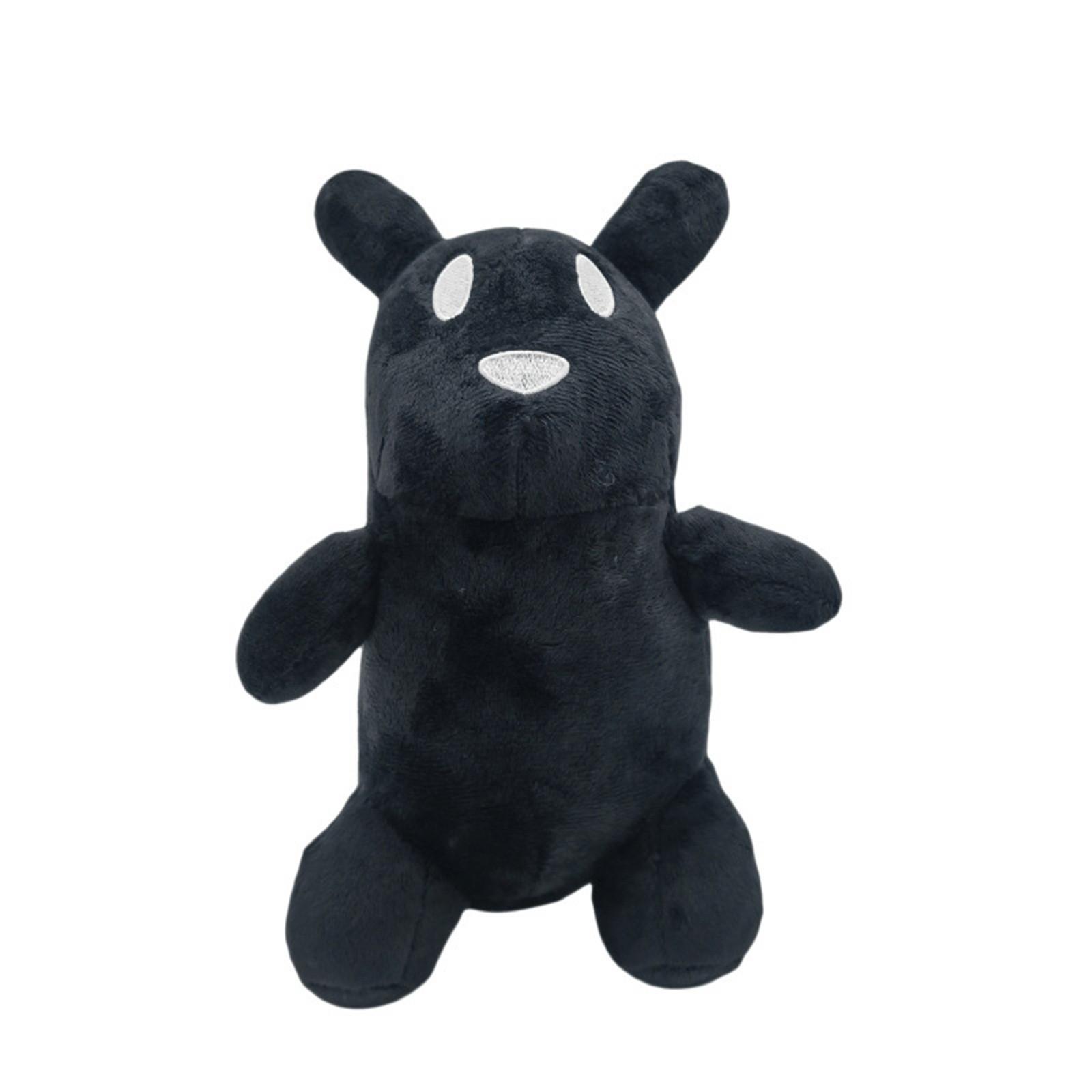 

Плюшевые игрушки, мягкие украшения на подушку, детский день рождения, предпочтительный подарок на Рождество, праздники, дни рождения One Size чёрный