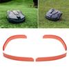 4PCS Edge Guards For Robotic Lawn Mowers Durable Weatherproof Bumper Protectors No Tools Installation Needed