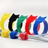 10pcs Adjustable Cable Management Strap Cable Organizer Desk Wire Winder Cable Tie Data Line Protection Storage Gadget 12*150mm