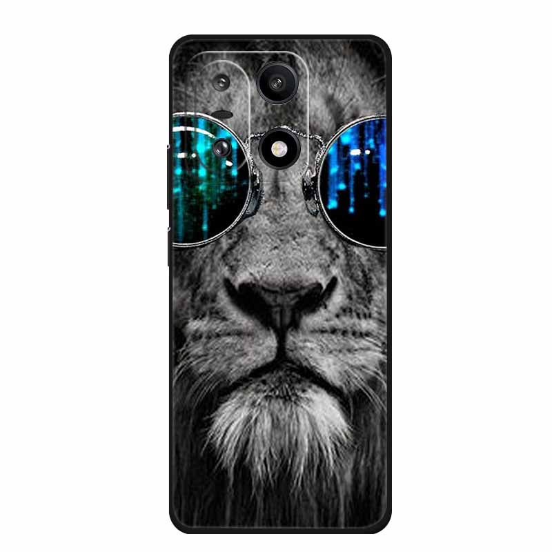 For OnePlus 15 5G Case Black TPU Cool Wolf Animals Silicone Phone Cover For OnePlus 15 2025 Protection Shells CPH2745 Coque Para