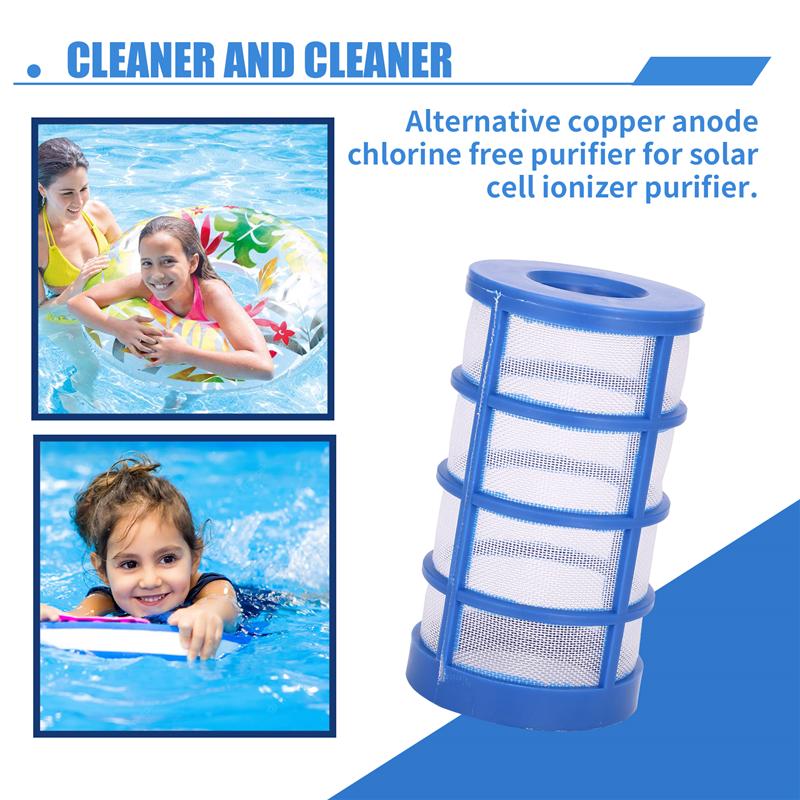 Good-2PCS Replacement Filter Screen For Solar Pool Purifier Cleaner Ionizer