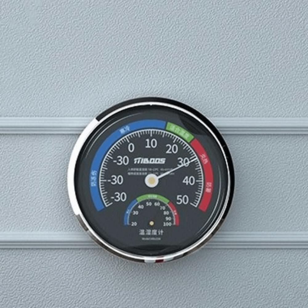 Wall Mount Hygrothermograph Battery-Free Temperature Hygrometer Analog Temperature  Laboratory