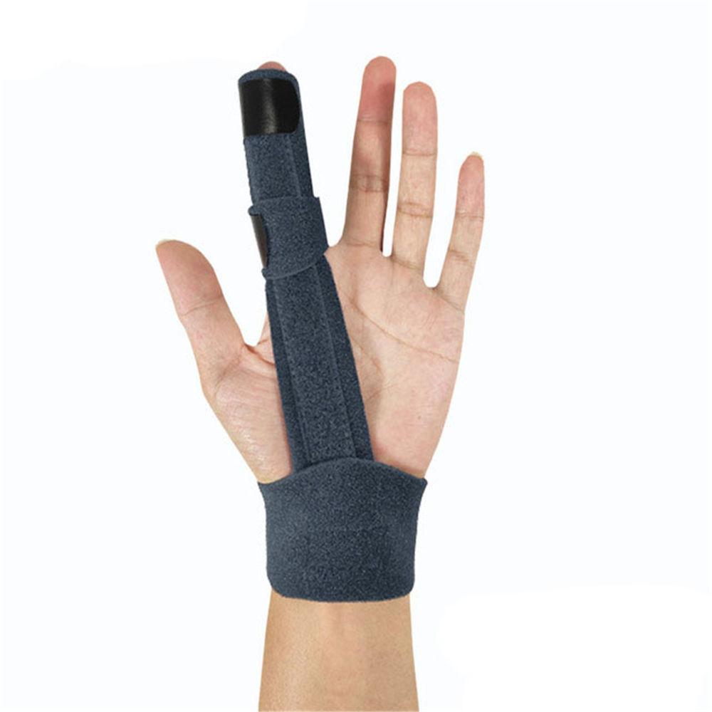 1Pcs Finger Splint Brace Thumb Care Adjustable Support Stabilizer Built-in Aluminum Alloy Fix Arthritis Pain Relief Health Care