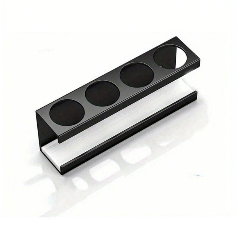 1Pc Toothbrush Holder Stand Electric Toothbrush Organizer Bathroom Diatomite Base 4-Slot Storage Box Multi-Functional Brush Rack
