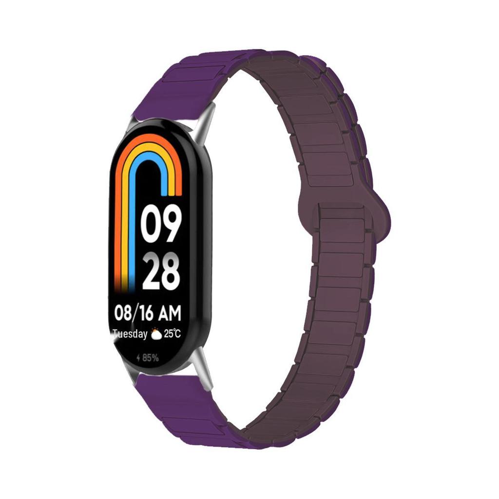 Huawei Band 7/8/9/10 Compatible Magnetic Silicone NFC Replacement Strap