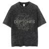 T-shirt Originale Vintage Alternativa Heavy Metal Rock Band Deftones Musica Privata Grafica Serpente Uomo Donna Cotone T-shirt Oversize