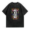 Mexicana Mexico T Shirt Vintage Washed Stretched Stylish Graphic Versatile Unisex Fashion Homme Designer Clothes Slightly