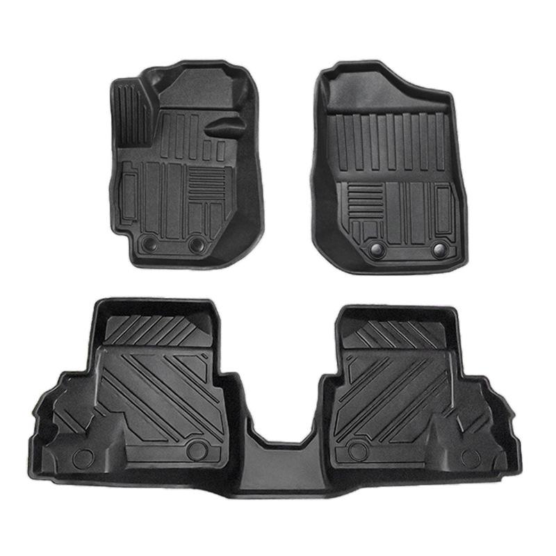 Jiminy Suzuki Jimny TPE Floor Mats - High Edge, Wear-Resistant, Waterproof, Left/Right Hand Drive Compatible, Carpet Surface.
