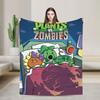 Gioco P-Plants-vs-Zombie Coperte Morbide Calde Coperta Plaid Peluche da Picnic Morbida Coperta Plaid da Divano Letto Copridivano Letto