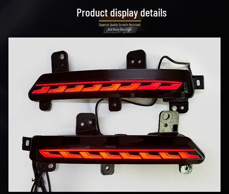 LED Flowing Rear Turn Signals for Geely Xingyue L 2021-2025: Modified Rear Bumper Warning Lights