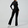 RYGZ Soft Skin-Feel Yoga Jacket & High-Waisted Hip-Lifting Pants Set
