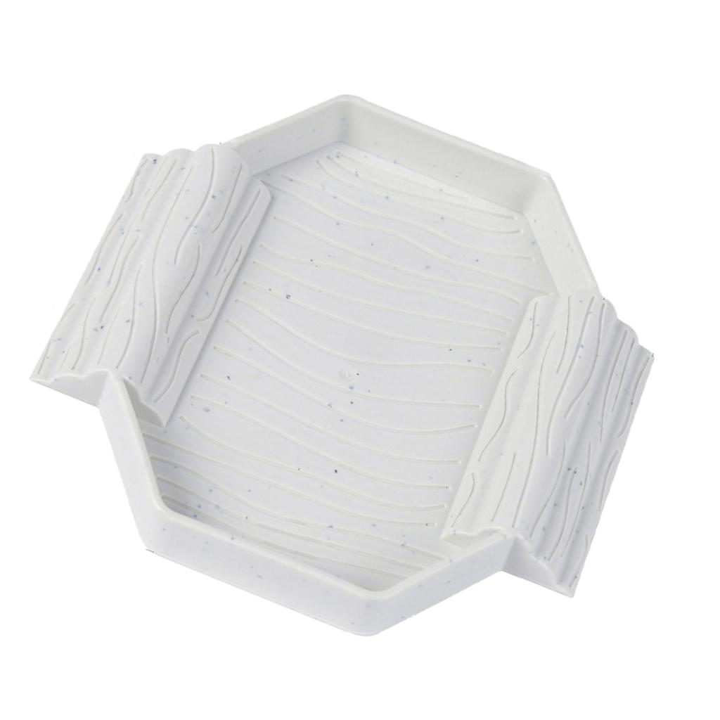 Small Plastic Turtles Bathing Pool Multifunctional Design Water Basin For Baby Reptiles Easy Cleaning And Portable Use