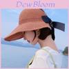 Summer Sun Hat For Women With Wide Brim Breathable Straw Material For Outdoor Activities