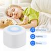 Mini White Noise Sound Machine Portable Baby Adult Sleep Aid with 10 Soothing Sound 7 Color Night Light Relieve Anxiety Insomnia