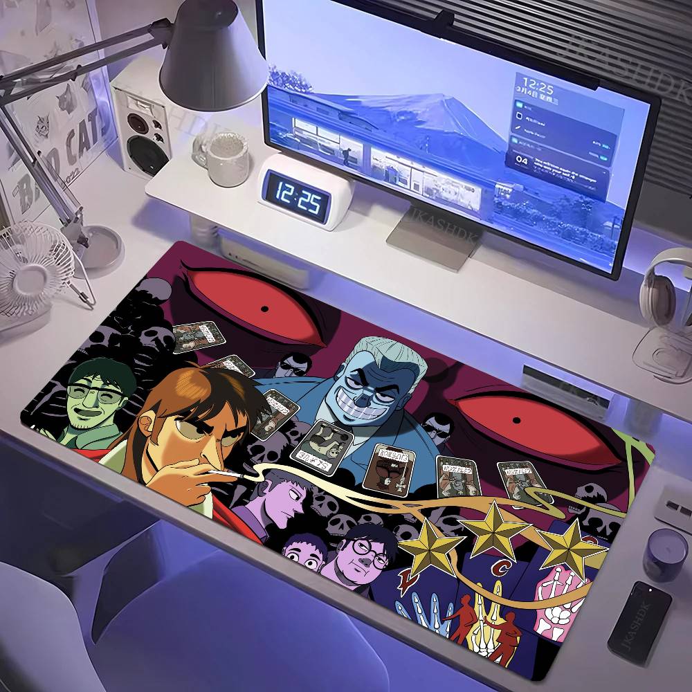 Anime K-Kaiji Mousepad Non-slip Suitable For Office Computers Laptops E-sports Game Desk Mats XXL Keyboard