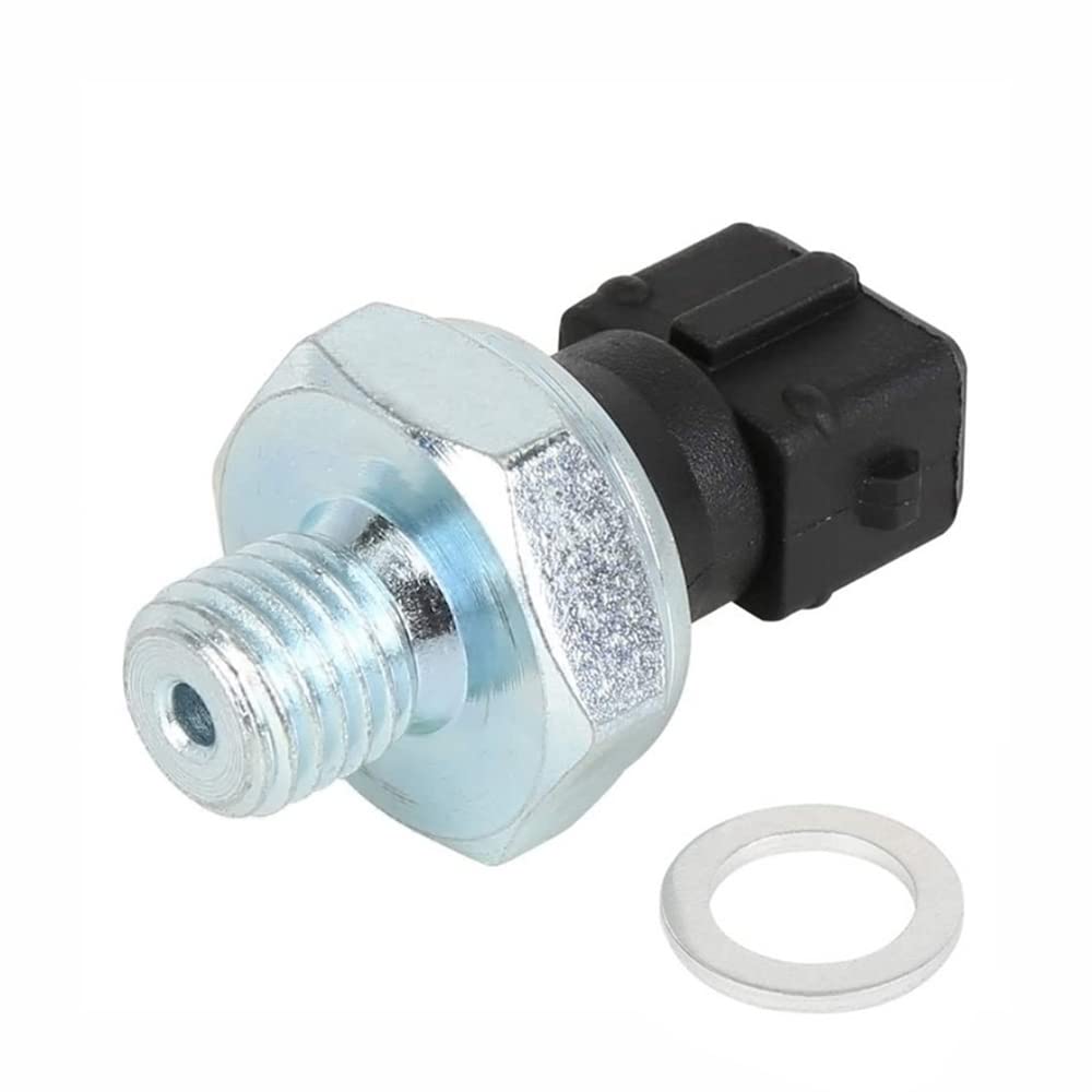 Riloer Engine Oil Pressure Switch 12618611273; 12611710509; 12611730160; 12617568480 Compatible with BMW 318I 318IS 525XI 635CSI 645CI 745LI 760LI M3