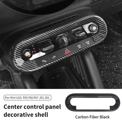 For Mini Cooper E/SE J01 EV J05 U25 F65 F66 F67 Countryman 2024 2025 Car Central Control Button Frame Cover Sticker Accessories