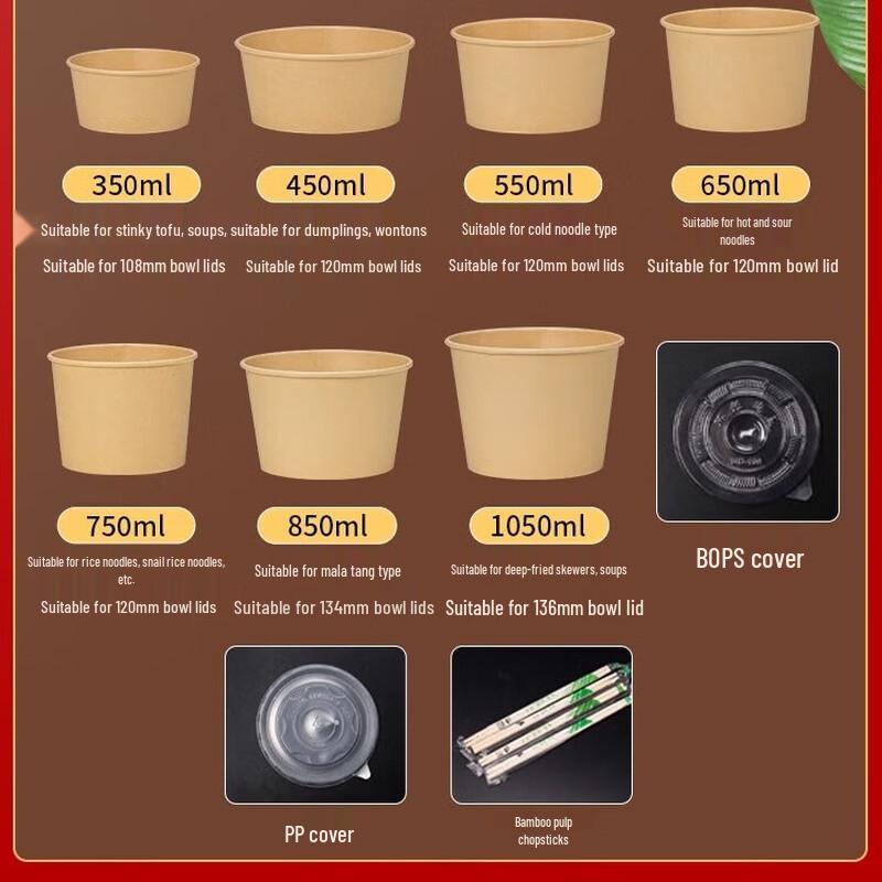 Disposable Paper Bowls