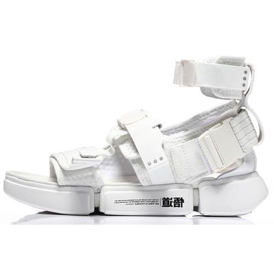 Li Ning Essence 2 Platform Sandali Sportivi Abbigliamento Moda Settimana della Moda di Parigi Donna Avorio AGBN068-1