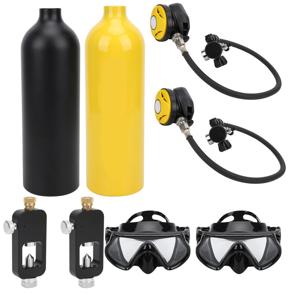 Купить 1L Дайвинг Кислородный баллон Комплект Портативный подводный ...