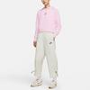 Nike Floral Pattern Fleece Pullover Hoodie Women Hoodies Pink DH1375-621
