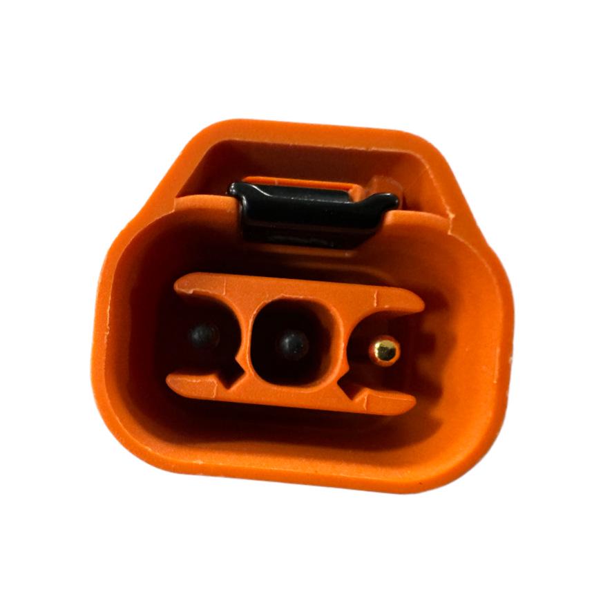 Black PCB Solder Type PV Connector: Board-Mount Female Socket for Photovoltaic/Energy Storage Applications